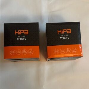 HiPA Oil Filter 07 0695 Set of 2 NIB
